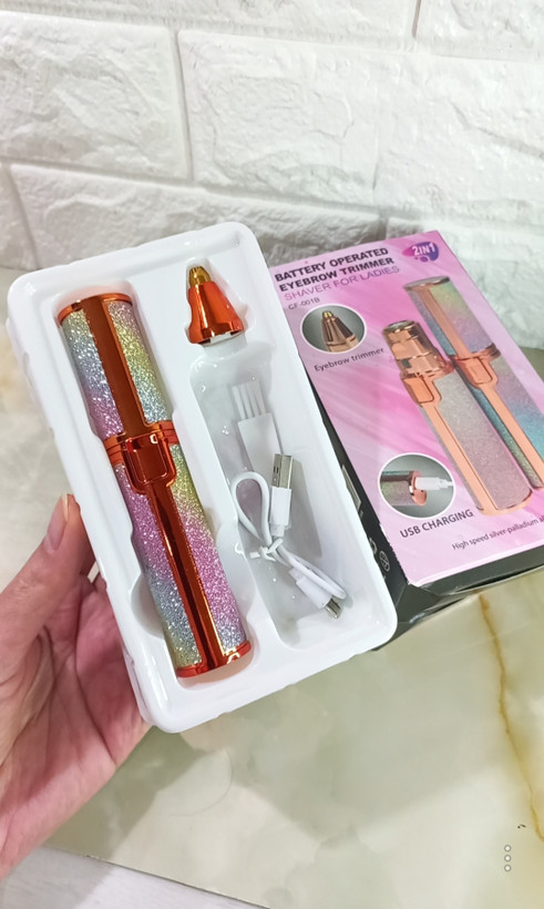 موزن ابرو و صورت شارژی مدل CF-4018